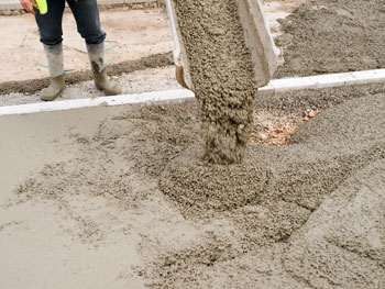 concrete pouring