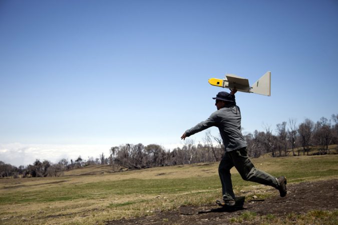 drones with electric sensors