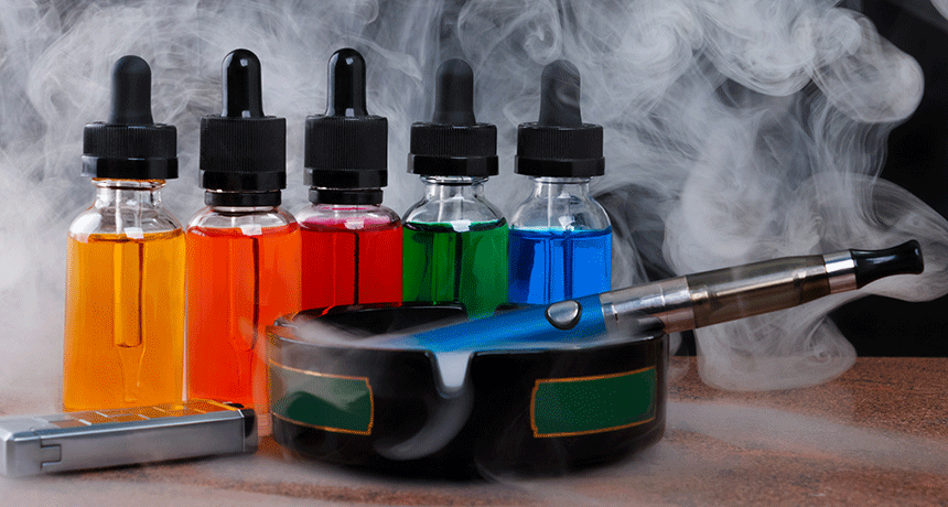 E-cigarettes don't need nicotine to be toxic | Science News for Students