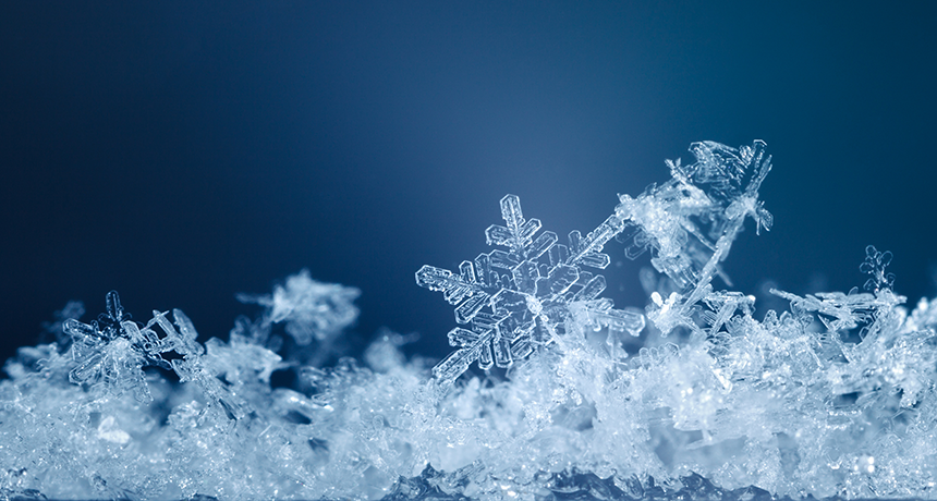 Snowflakes and avalanches | Science News for Students