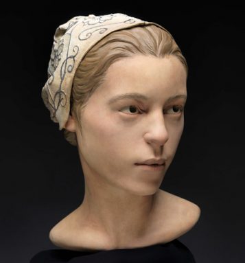 Artists and scientists worked together to create this sculpture that shows what Jane, a colonial American, might have looked like. A study of the teen’s remains indicates she was cannibalized after she died. Credit: StudioEIS, Don Hurlbert/Smithsonian