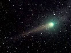 Watch the skies for Comet Lulin, a first-time visitor to the solar system that in dark skies will be visible to the naked eye February 24 and will continue until March 1.
