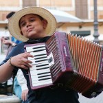 accordian player