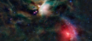 Image of the Rho Ophiuchi cloud complex from NASA's Wide-field Infrared Explorer. Credit NASA/JPL-Caltech/UCLA