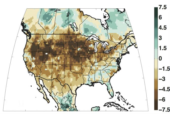 map of drought