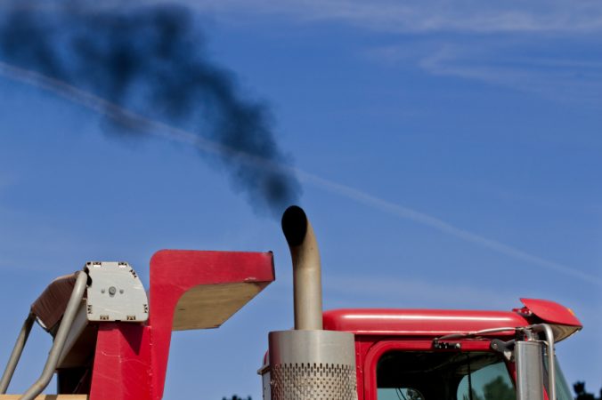 tractor exhaust