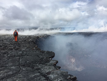 volcano scientist