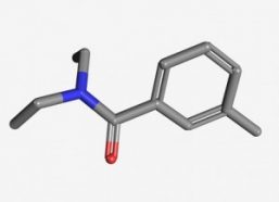 Molecule of DEET