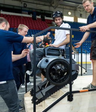 stair-climbing wheelchair