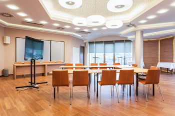 wood conference room