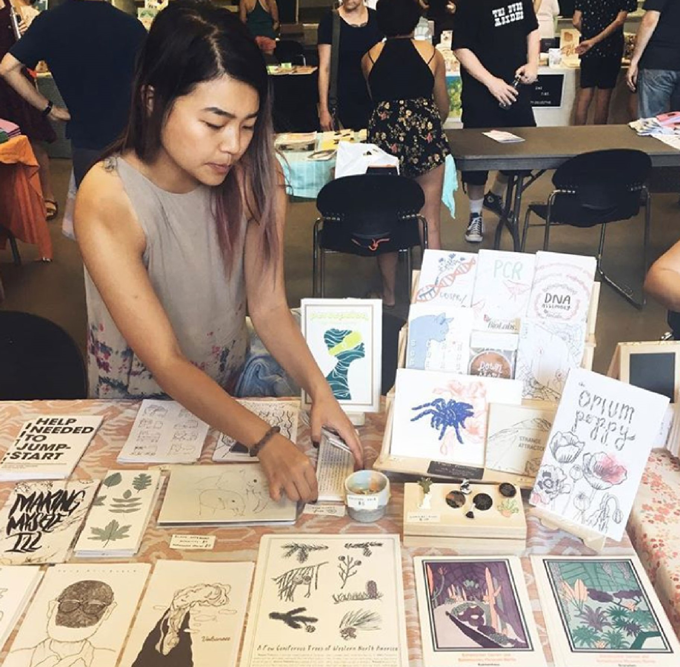 Christine Liu zinefest