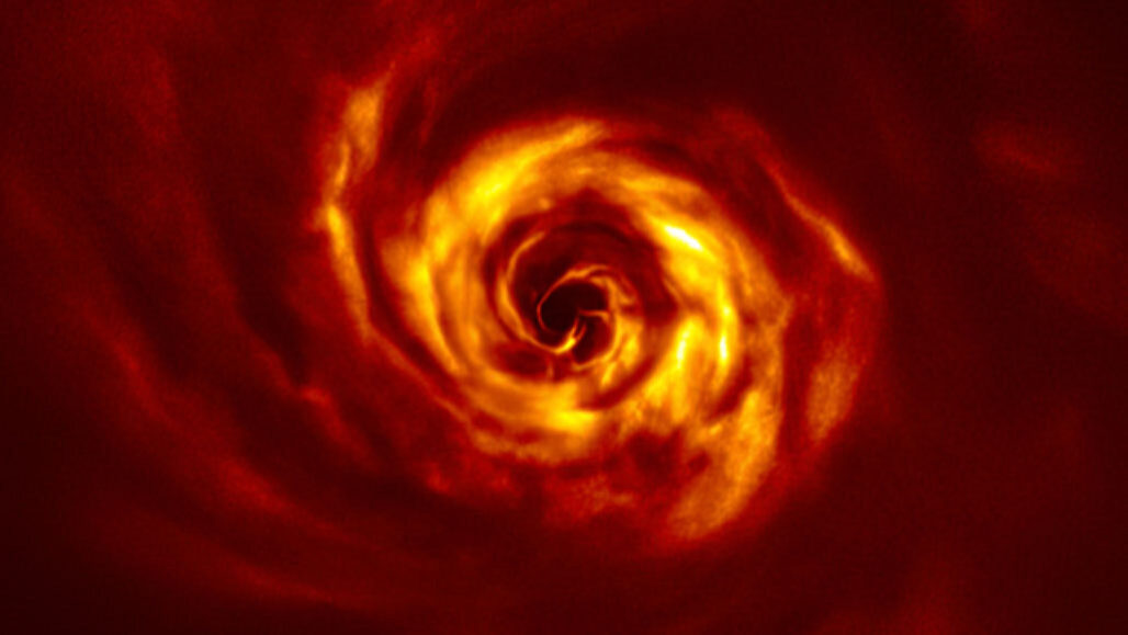 Developing planet emerges in a swirl of gas 052020_lg_baby-planet_feat-1028x579