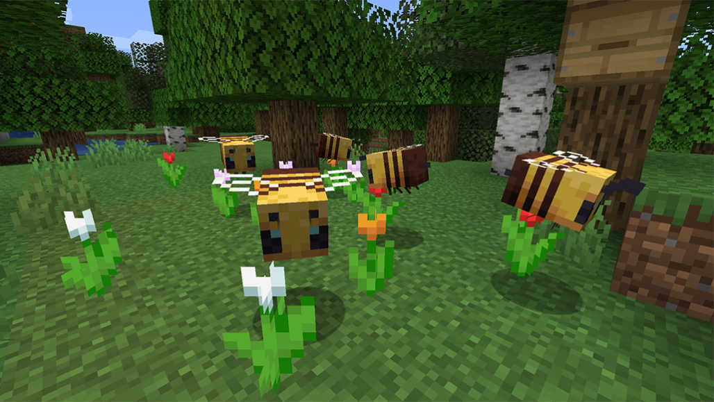 Minecraft S Big Bees Don T Exist But Giant Insects Once Did Science News For Students