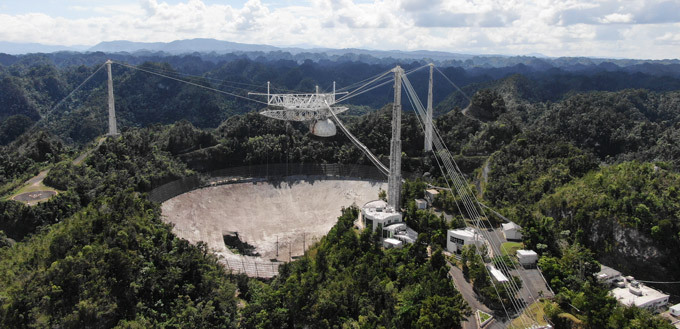 Arecibo Observatory in Puerto Rico